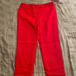 Liz Claiborne Career Emma Classic Red, Ankle Crop dress pants, size 4
